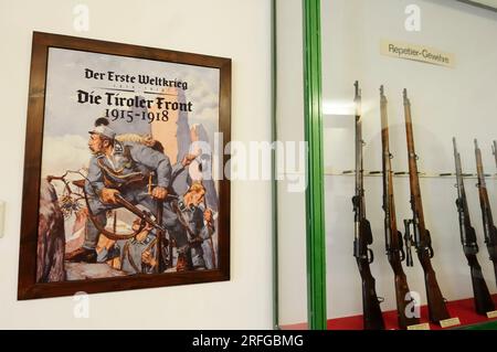 Salzburg, Salzburg, Österreich. 20. September 2014. Das Rainer Regiment Museum Stockfoto