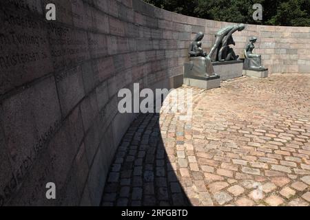 Das Fishermen's Memorial, Esbjerg, Dänemark. Stockfoto