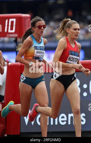 Jessica WARNER-JUDD von Großbritannien in den 5000 Metern for the Women in the Wanda Diamond League, London Stadium, Queen Elizabeth Park - London, 23. Juli 2023 Stockfoto