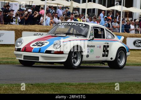 Porsche 911 Carrera RSR, 75 Jahre Porsche, 60 Jahre 911, mit seiner legendären Form hat der 911 an fast jeder Form des Motorsports A teilgenommen Stockfoto