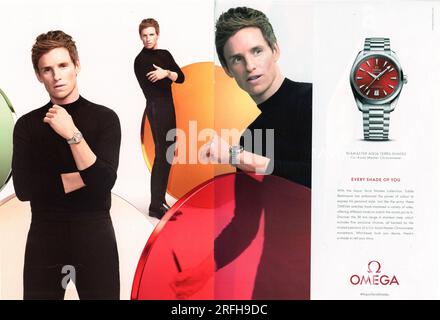 Werbung im GQ Magazine Summer 2023/US-Ausgabe, USA Stockfoto