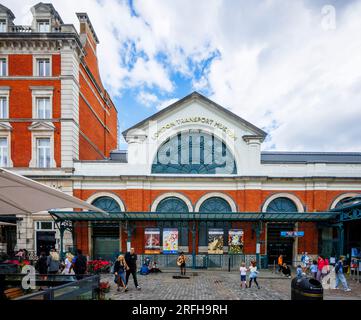Das London Transport Museum, eine beliebte Touristenattraktion in Covent Garden im Londoner West End, WC2 Stockfoto