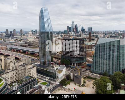 One Blackfriars, Arbor und 240 Blackfriars Road Stockfoto