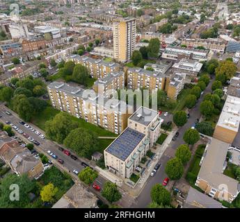 Kilburn Square Estate Brent Council Stockfoto