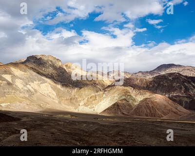 Blick auf den östlichen Teil des Death Valley National Park, Kalifornien, USA. Stockfoto