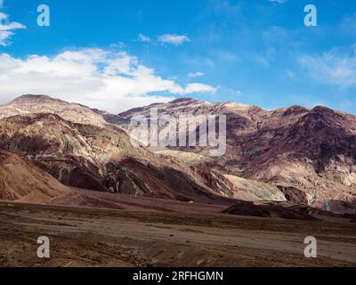 Blick auf den östlichen Teil des Death Valley National Park, Kalifornien, USA. Stockfoto