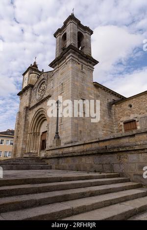 Iglesia de Santa María del Campo en Viveiro Lugo Stockfoto