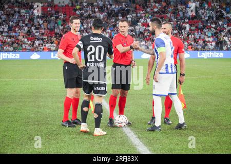 Tirana - Albabia, 03. August 2023, Europa Conference League Second Leg, FK Tirana - Besiktas JK, Air Albania Stadium Stockfoto