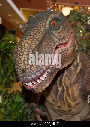 Ein T-rex, der auf dich wartet Stockfoto