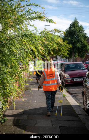 Gemeindelohnreinigung und -Reinigung in Harrow Greater London Stockfoto