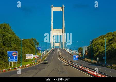 Eine verlassene Svern Bridge Stockfoto