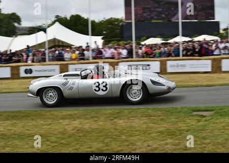 Stuart Ziemelis, Porsche 718/8 W-RS Spyder, 75 Jahre Porsche, Prototypen, 75 Jahre Porsche, Prototypen, Beispiele aus dem frühen 550. Spyder 19 Stockfoto