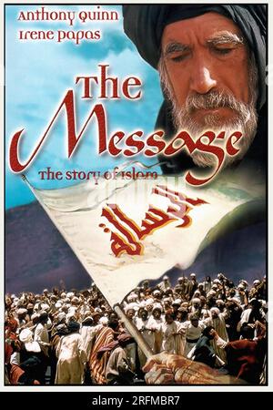 The Message Year : 1976 Libanon / Libyen / Marokko / VK Direktor : Moustapha Akkad Anthony Quinn Poster Stockfoto