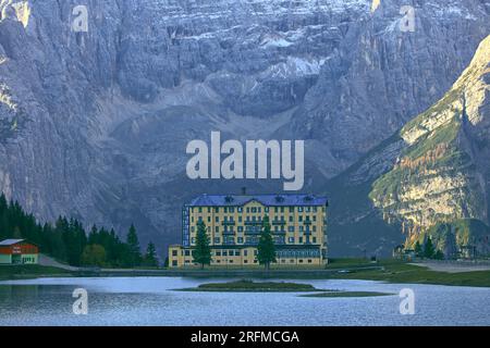 Italien, lac Misurina, Cortina d'Ampezzo, Provinz Belluno, Veneta Stockfoto