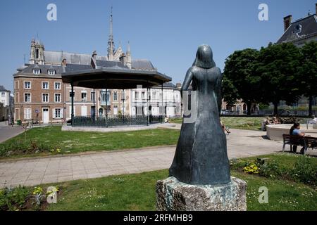 Frankreich, Region Hauts-de-France, Departement Somme, Amiens, Jules Bocquet Bandstand Stockfoto