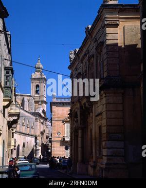 VISTA DE LA CIUDAD. Lage: AUSSEN. La Valletta. Malta. Stockfoto