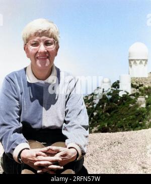 Vera Rubin, Amerikanische Astronomin Stockfoto