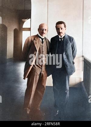 Fritz Haber und Albert Einstein, c. 1914 Stockfoto