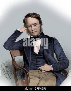 Lyon Playfair (* 1. Mai 1818 bis 29. Mai 1898) war ein britischer Wissenschaftler und liberaler Politiker. Stockfoto