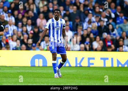 Hillsborough Stadium, Sheffield, England - 4. August 2023 Tyreeq Bakinson (19) of Sheffield Mittwoch - während des Spiels Sheffield Wednesday V Southampton, EFL Championship, 2023/24, Hillsborough Stadium, Sheffield, England - 4. August 2023 Kredit: Arthur Haigh/WhiteRosePhotos/Alamy Live News Stockfoto