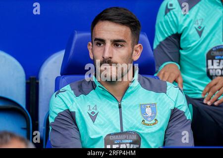 Sheffield, Großbritannien. 04. Aug. 2023. Sheffield Wednesday Defender Pol Valentín beim Sheffield Wednesday FC vs Southampton FC EFL Championship Match im Hillsborough Stadium, Sheffield, Großbritannien am 4. August 2023 Credit: Every second Media/Alamy Live News Stockfoto