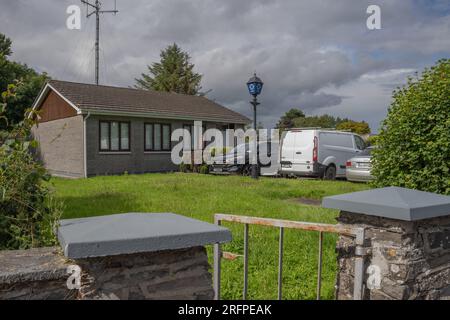 Mullingar County Westmeath, Irland, 11. Juli 2023. Frontalansicht Multyfarnham Garda Station Stockfoto