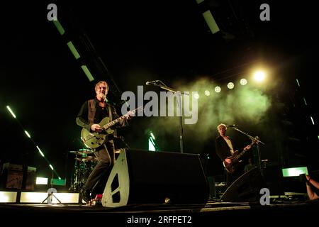 Toronto, Kanada. 04. Aug. 2023. Queens of the Stone Age tritt auf der „End is Nero“-Tour auf der Budweiser-Bühne auf. Credit: Bobby Singh/Alamy Live News Stockfoto