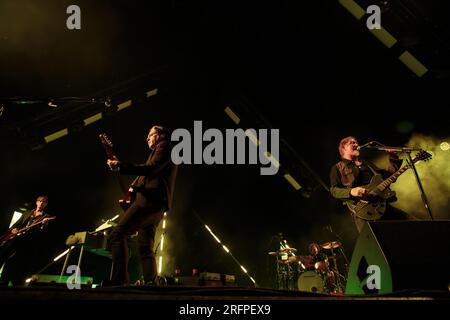 Toronto, Kanada. 04. Aug. 2023. Queens of the Stone Age tritt auf der „End is Nero“-Tour auf der Budweiser-Bühne auf. Credit: Bobby Singh/Alamy Live News Stockfoto