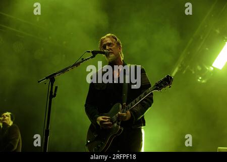 Toronto, Kanada. 04. Aug. 2023. Queens of the Stone Age tritt auf der „End is Nero“-Tour auf der Budweiser-Bühne auf. Credit: Bobby Singh/Alamy Live News Stockfoto