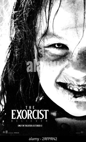 Die Exorzistin: Gläubige-Poster Olivia Marcum Stockfoto