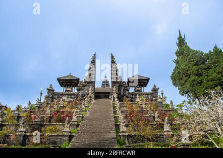 Einer der wichtigsten Tempel in Bali, die „Pura Besikah“ Stockfoto