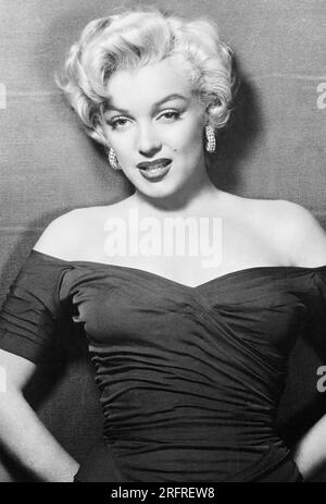 MARILYN MONROE (1926-1962) amerikanische Filmschauspielerin um 1952 Stockfoto