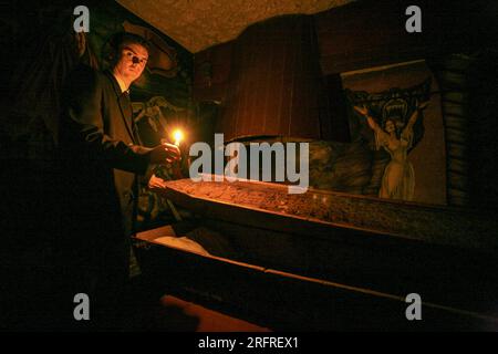 DRACULA-GESCHICHTE IN SIEBENBÜRGEN RUMÄNIEN Stockfoto