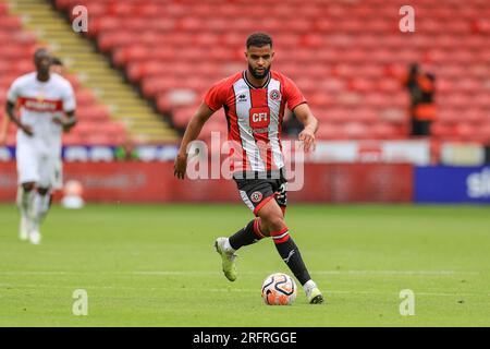 Sheffield, Großbritannien. 05. Aug. 2023. Anis Slimane beim Sheffield United FC gegen VfB Stuttgart FC Pre-Season Friendly Match in Bramall Lane, Sheffield, Großbritannien am 5. August 2023 Credit: Every second Media/Alamy Live News Stockfoto