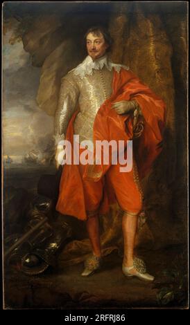 Robert Rich (1587–1658), zweiter Earl of Warwick. Anthony van Dyck. Ca. 1632-35. Stockfoto