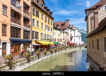 Thiou, Passage de l'Isle, Vieille Ville, Annecy, Haute-Savoie, Auvergne-Rhône-Alpes, Frankreich Stockfoto