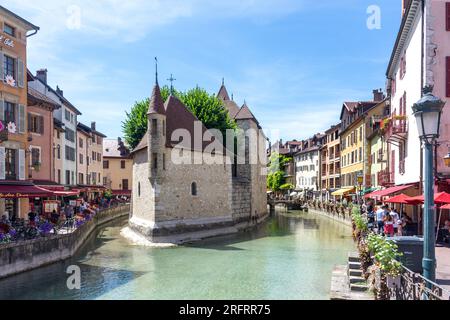 Palais de i'Île, Vieille Ville, Annecy, Haute-Savoie, Auvergne-Rhône-Alpes, Frankreich Stockfoto