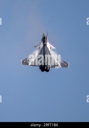 Französische Air Force Dassault Rafale C auf der Royal International Air Tattoo 2023 Stockfoto