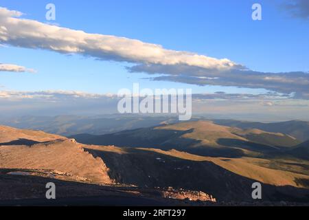 Mount Evans Höhen Stockfoto