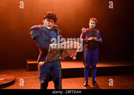 Edinburgh, Schottland, Großbritannien. 5. Aug 2023. Edinburgh Fringe: Pleasance Opening Gala mit Vorstellungen im Pleasance Grand. Eine Komödie der Oper. Kredit: Craig Brown/Alamy Live News Stockfoto