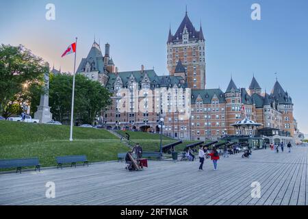 Fairmont Le Château Frontenac, Altstadt Von Québec, Quebec, Kanada Stockfoto