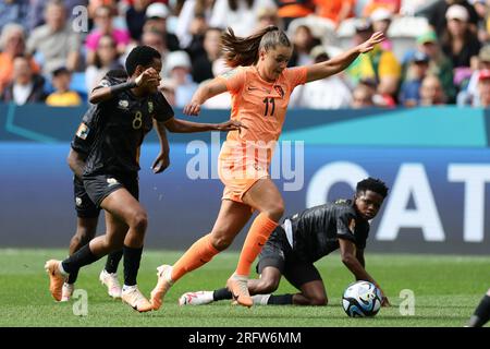 Sydney, Australien. 06. Aug. 2023. Lieke Martens of Netherlands greift am 6. August 2023 beim FIFA Women's World Cup 2023 zwischen niederländischen Frauen und Frauen aus Südafrika im Sydney Football Stadium in Sydney, Australien, an. Foto von Peter Dovgan. Nur redaktionelle Verwendung, Lizenz für kommerzielle Verwendung erforderlich. Keine Verwendung bei Wetten, Spielen oder Veröffentlichungen von Clubs/Ligen/Spielern. Kredit: UK Sports Pics Ltd/Alamy Live News Stockfoto