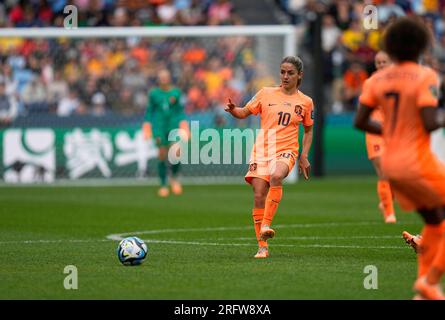 August 06 2023: Danielle Van De Donk (Niederlande) kontrolliert den Ball während eines Spiels, am, . Kim Price/CSM Credit: CAL Sport Media/Alamy Live News Stockfoto