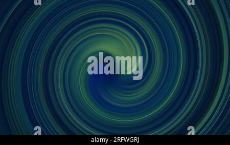 Verdrehter grün-blauer Farbverlauf flüssiger Weichzeichner abstrakter Hintergrund Stockfoto