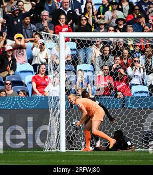 Sydney, Australien, 6. August 2023, Jill Roord aus den Niederlanden, als sie sich im Viertelfinale der FIFA Frauen-Weltmeisterschaft 2023 gegen Südafrika 2-0 im Sydney Football Stadium in Sydney, Australien (Kleber Osorio) behaupten: Kleber Osorio/Alamy Live News Stockfoto