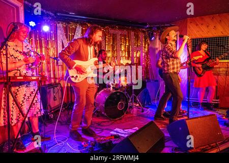 Legends of Country spielt im MOTH Club Hackney London UK Stockfoto