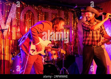 Legends of Country spielt im MOTH Club Hackney London UK Stockfoto