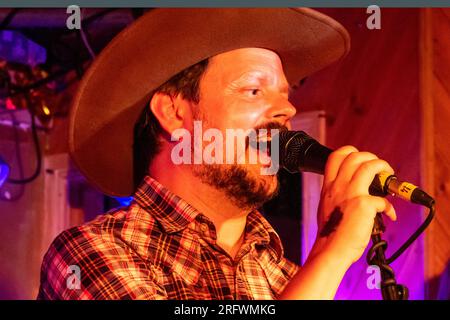 Legends of Country spielt im MOTH Club Hackney London UK Stockfoto