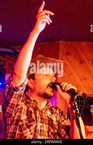 Legends of Country spielt im MOTH Club Hackney London UK Stockfoto