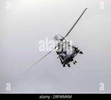 Kampfhubschrauber der deutschen Armee NH90 beim Royal International Air Tattoo Stockfoto